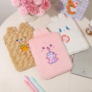 Cute Rabbit &amp; Bear Sleeve for iPad 9.7 iPad Pro11 iPad 10.5 iPad 10.2inch Lovely Hand Bag Plush Tablet Storage Inner Bag