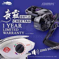 SEAHAWK DMK CHEETAH PLUS BAIT CASTING FISHING REEL EXB601HG & XG(CLICKER SOUND)(ZINGGGGG SOUND SISTE