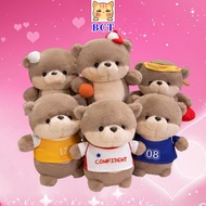 BCT  Cute Sports Otter Plush Toy Badminton Otter Plush Toy Basketball Otter Doll Children's Otter Pl