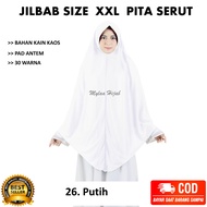 XXL SERUT 01 DEWASA MYLAA HIJAB JILBAB BERGO KERUDUNG krudung Instan Kerudung khimar Bahan Kaos untu