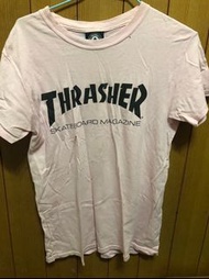 THRASHER 粉紅色上衣 S