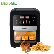 Biolomix Multiftional 7L Air Fryer Without Oil Electric Oven, Dehydrator, Convection Oven, Touch Screen Presets Fry, Roast