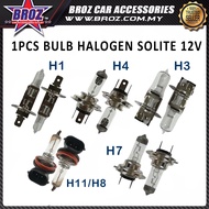 Car Motorcycle Halogen Headlamp Headlight Bulb H1 H3 H4 H7 H8/H11 bulb