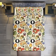 Soot Sprite 78*53in 3-Piece Bedding Set (1 Duvet Cover + 2 Pillow Shams)200*135cm