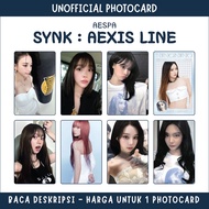 [UNOFFICIAL PHOTOCARD] AE - SYNK : AEXIS LINE