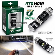 CAHAYA H6 RTD Rayton Series M01R Headlight Biled LED H6 Motor High Lo