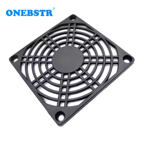2Pcs/Lot 8CM Fan Monolithic Plastic Cover 80*80mm Protection Net For 8010 8015 8020 8025 8038