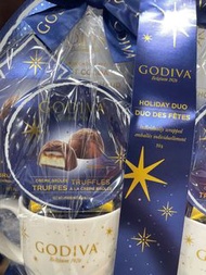 Godiva Hoilday Duo 212g 2022新款 Godiva 禮品孖杯套裝