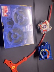 HMS 爆旋陀螺 青龍 + 初代青龍白虎Beyblade HWS Customize Case & Beyblades