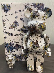 Be@rbrick Bearbrick - Jackson Pollock Studio (Splash) 潑墨 3, 400%+100%