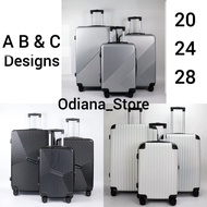 20, 24 & 28inch ✈️🧳Odiana Travel Luggage ABS Material Bag | CABIN LUGGAGE 🧳🧳 | Bagasi Travel Murah🧳🧳