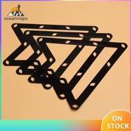 OCE  New 6pcs Billiard Magic Rack Sheet 9/10 Ball Triangle Pool Table Rack for Pool H