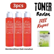 GET 3pcs Free cotton TONER RED DAKI REMOVER BPOM cream