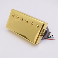 Gibson ปิ๊กอัพ 57 Classic 57 Plus Set Alnico ตัวนำ4C 2 Humbucker Pickup บริดจ์/ทองผ้าคลุมหน้าและคอพร