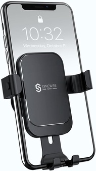 🌟 SG LOCAL STOCK 🌟1026) Syncwire Gravity Car Phone Holder Black Compatible with iPhone Samsung LG GP