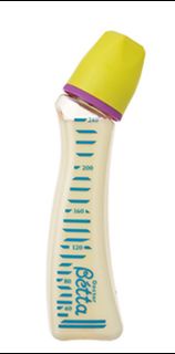 日本 Dr. Betta 奶瓶 Jewel S1 240ml-紫黃色
