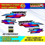 TMX KIDLAT BLACK DECALS