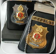 (Jatah POLRI) Dompet lencana id card kalung penyidik polri | kalung id card reskrim | id card kalung