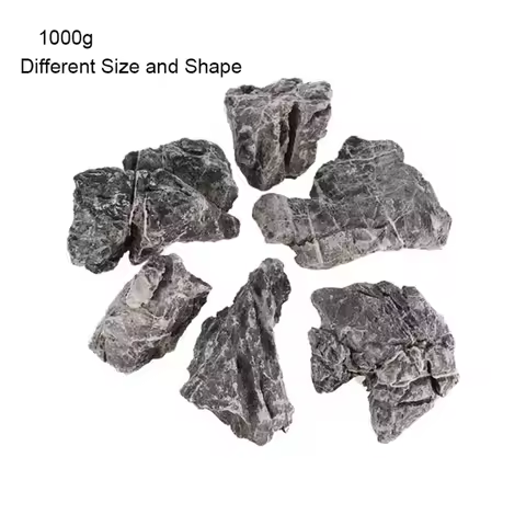 1000g Natural Aquarium Decor Stone Rockery Landscaping Fish Tank Great Professional Stone Decoration