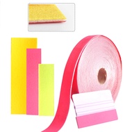 15M 3 Layers Fabric Felt Cloth Edge for Window Tint Squeegee Vinyl Car Wrap No Scratch Self Adhesive Protect Buffer Tape