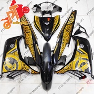 LC 135 V1 V2 V3 V4 V5 V6 V7 Cover Set Body Set Black Hitam Batik Full Kuning Gold Yellow Costume