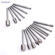 [xianyuan] High Speed Wood working Drill Bits Rotary Files Mini Round HSS Burr Set Wood XY