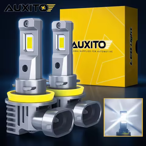 AUXITO H8 H11 LED Headlight Bulbs 9005 HB3 H9 H16JP LED 50W 16000LM 12V for Bmw E46 F20 Golf 4 Passa