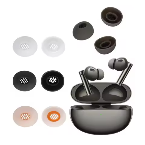 6pcs Silicone Earbuds Tips for Realme Buds Air 6 Pro Eartips Cover Eargel Earphone Replacement Ear T