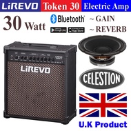 Electric guitar Amp LIREVO AMPS TOKEN Electric Guitar Amplifier. Bluetooth. CELESTION. Yamaha. Ibanez. Epiphone. Fender.