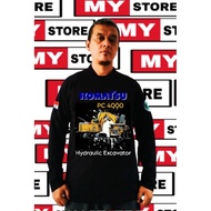 Excavator t-shirt pc4000Komatsu