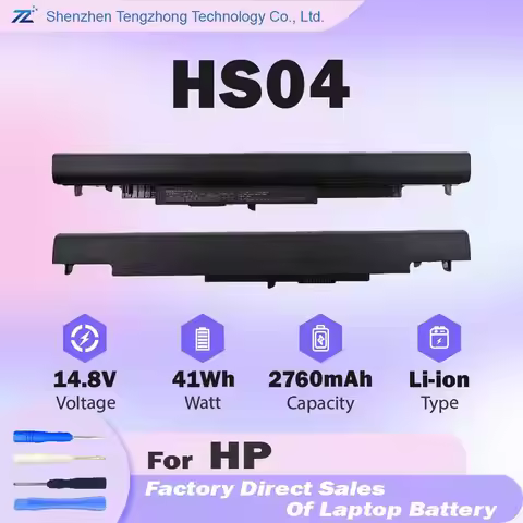 HS04 Laptop Battery for HP Pavilion 15-AC 15-AF 15-BA 15-AY Series
