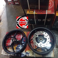 【Hot Sale】ASIO MAGS AEROX V1/V2 DUAL DISC BRAKE READY