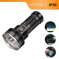 Sofirn IF30 EDC Powerful Flashlight 12000lm 32650 Battery variable focus USB charging, LED camping l