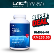 LAC Primax Fish Oil 1468mg (120 Softgels) [Exp Mar 2027] 01404590