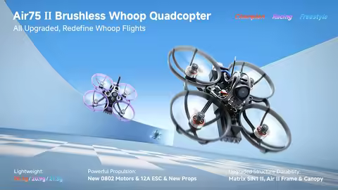 2026 BETAFPV Air65 II/Air75 II ELRS 2.4G Brushless BWhoop Matrix 1S 5IN1Quadcopter Champion/ Racing/