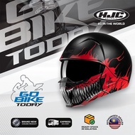 HJC I20 Scraw MC1SF | Full Face Street Fighter Style | ECE 22.06 Certified | Removable Chin Bar