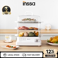 Simplus Kit Electric Food Steamer | 3 Tier 21L|1300W Concentrated Heating 24H Timer DZEG005