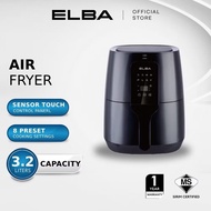 ELBA Air Fryer EAF-J3213D(BK) - Touch Control Panel with LED Display - Black (3.2L / 1300W)
