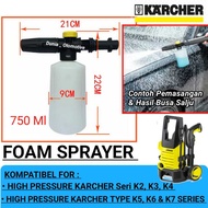 Foam Sprayer Snow Bottle 750ml Karcher K2 K3 K4 K5 K6 K7 – Foam Cannon High Pressure Karcher K2,k3,k