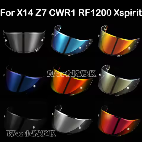 Helmet Visor for SHOEI X-14 X14 Z-7 Z7 CWR-1 CWR1 NXR RF-1200 RF1200 X-Spirit III XSpirit 3 X-Fourte