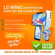 (ORI) LG WING 5G ROTATING SMARTPHONE 8GB+256GB ROM (DEMO) Full Set 100% Original Grade A I Mobile Ph