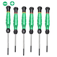 LAOA Mini Phillip Screwdriver With Magnetism Multi Functional Slotted Screwdrivers 58HRC Alloy Steel