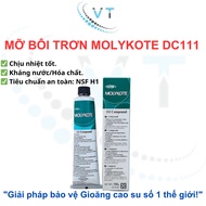 Molykote DC111 Compound Lubricating Grease 150g - Silicone Grease for Sealing Rubber Gaskets, Faucet
