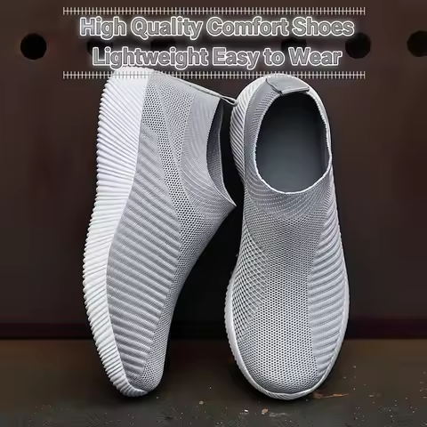 Women Vulcanized Shoes High Quality Women Sneakers Slip On Flats Shoes Women Loafers Plus Size 42 Wa