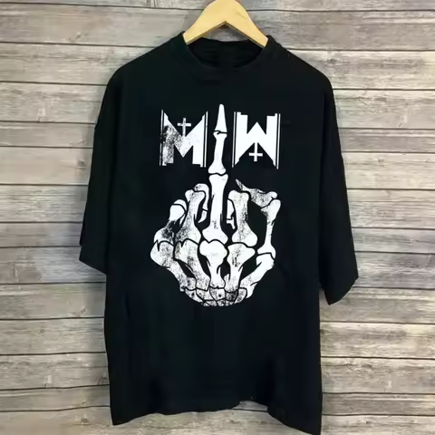 Rare Motionless In White World Tour 2023 2024 Men S 5Xl T Shirt 1D191