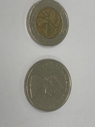 英國香港時期 1981年 伍圓 及 1994年 拾圓