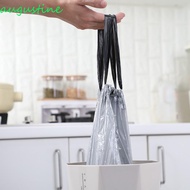 AUGUSTINE 4Rolls Garbage Bags, PE Material Disposable Drawstring Trash Bags, Convenient Leak-Proof O