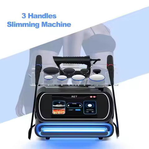 3 In 1 448kHz Capacitive Resistive Therapy Machine RET CET Diathermy Body Sliming Pain Relief 448KHz