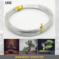 1KG ALUMINIUM BONSAI GARDENING WIRE DAWAI POKOK