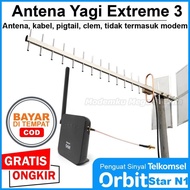 Terbaik Antena Modem Telkomsel Orbit Star N1 | Penguat Sinyal Yagi